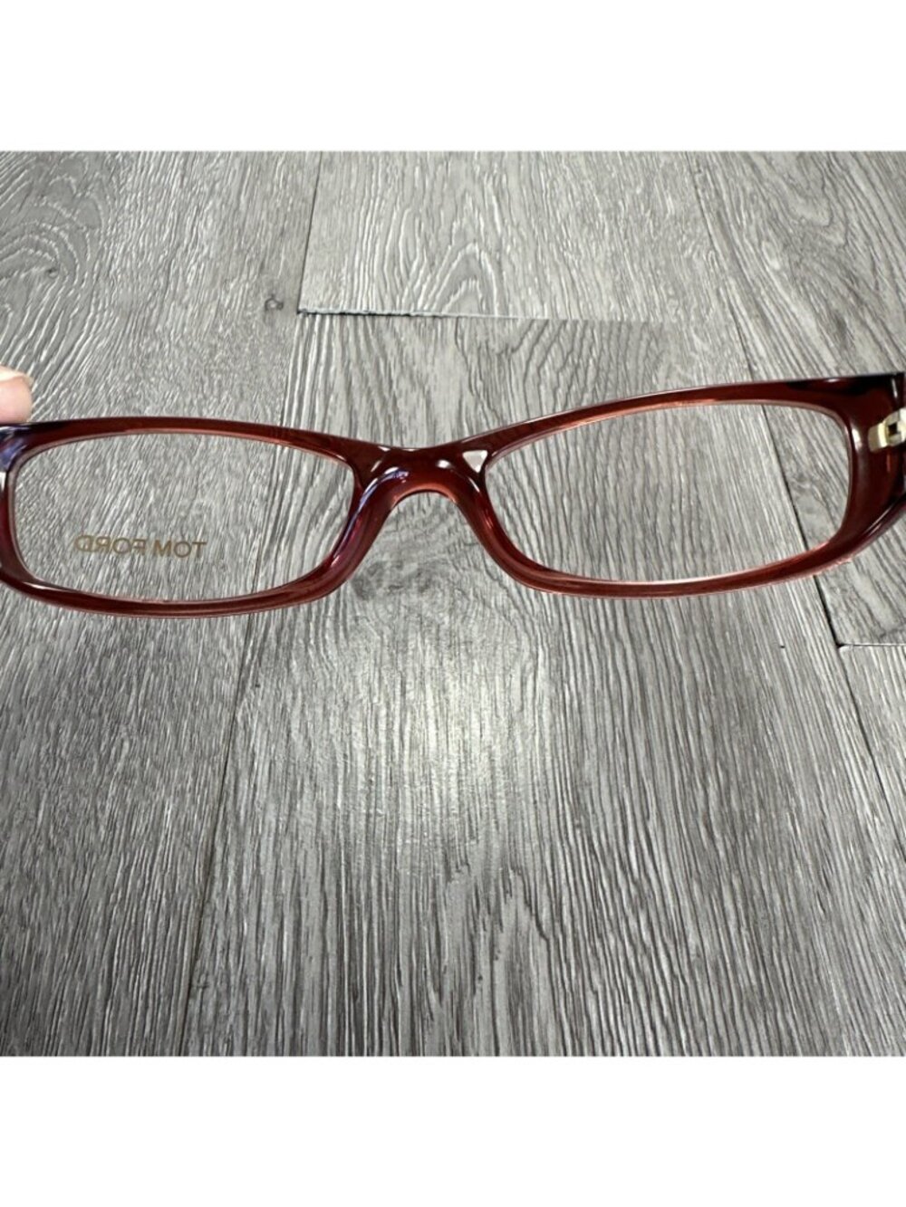 Tom Ford Red Frame Reading Eyewear Glasses TF5073 No Case - Picture 5 of 7